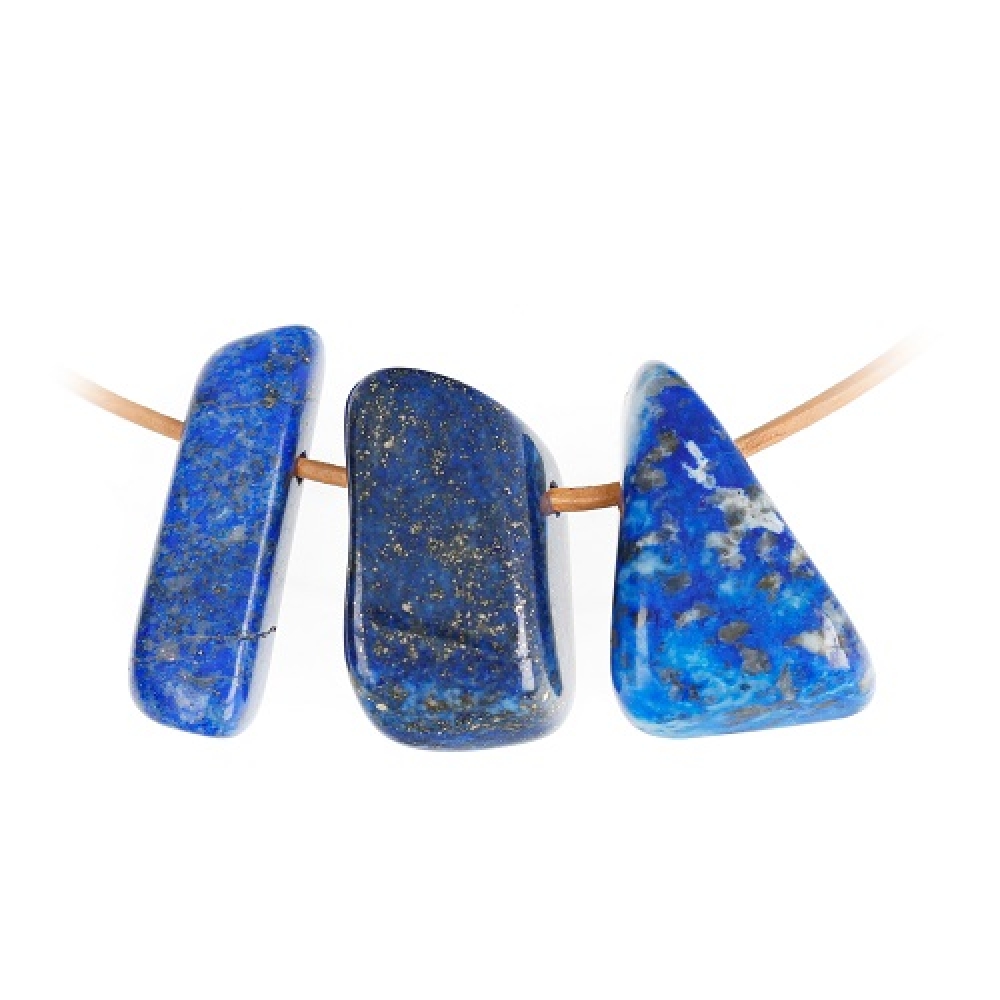 Lapis-Lazuli gebohrt
